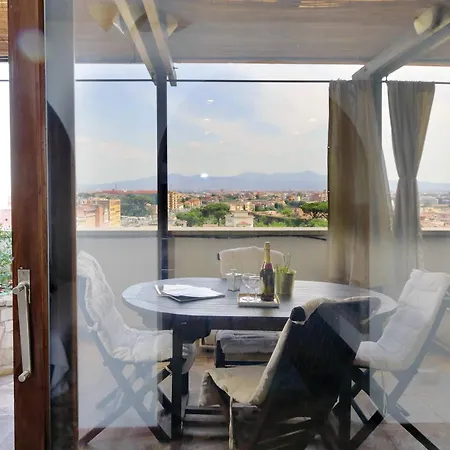 Super Attico Con Terrazza Lodi Apartment Rome